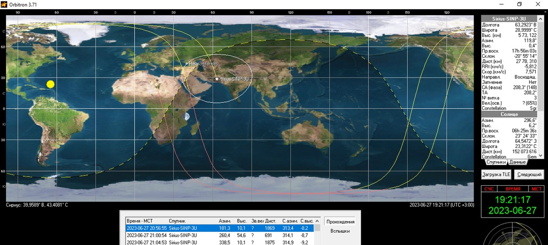 Sirius–SINP–3U